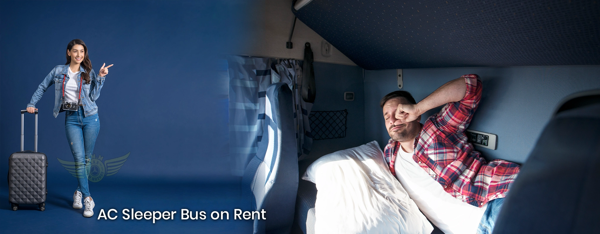 AC Sleeper Bus on Rent in tirverkadu 